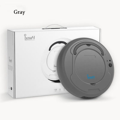 Intelligent Robot Vacuum Cleaner Home Charging Automatic Induction Cleaning Machine Dust Sweeping Mopping Three-in-one: Gray