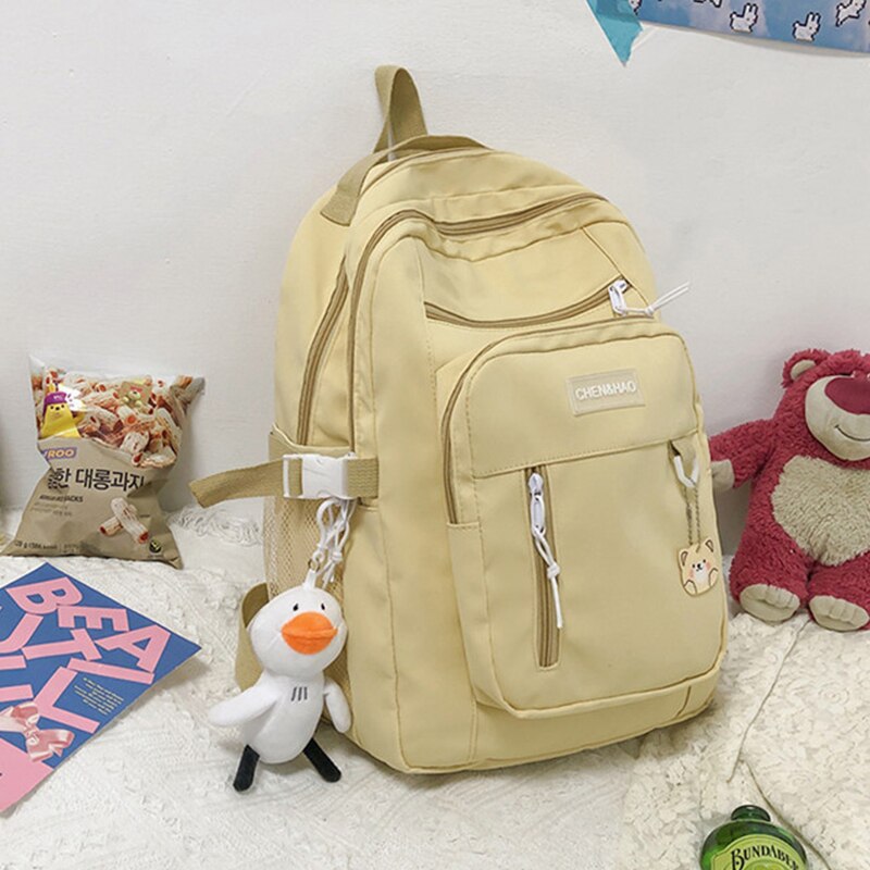 Große schultaschen für Teenager-mädchen, schülerinnen-Rucksack für sterben mittelstufe, damen-Rucksack Ich bin lässigen preppy-stil , 2022