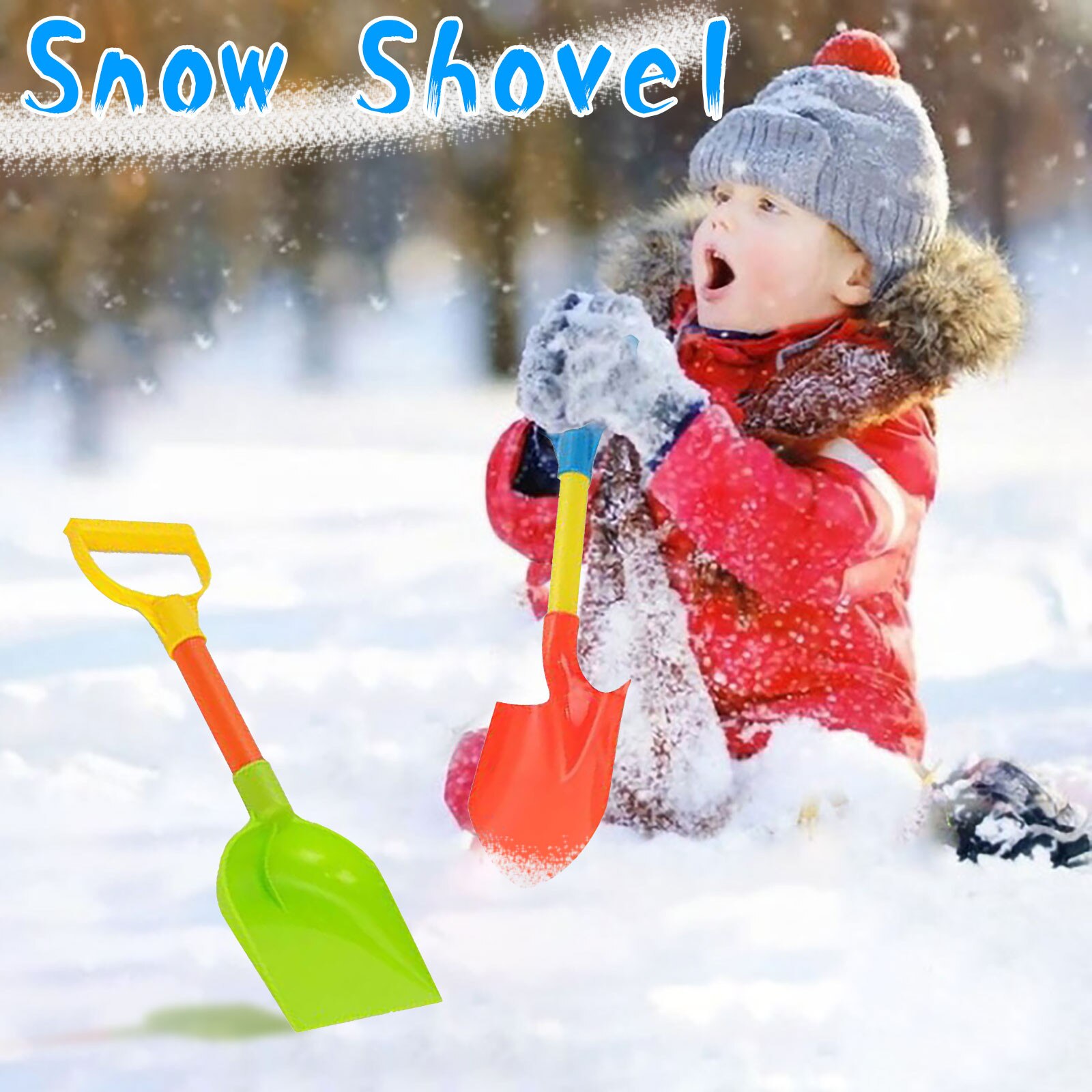 Kinderen Kid Winter Outdoor Speelgoed Kinderen Spelen Sneeuw Gereedschap Sneeuw Speelgoed Set Kinderen Outdoor Sneeuw Plastic Kattenbakvulling Cleaning Tools