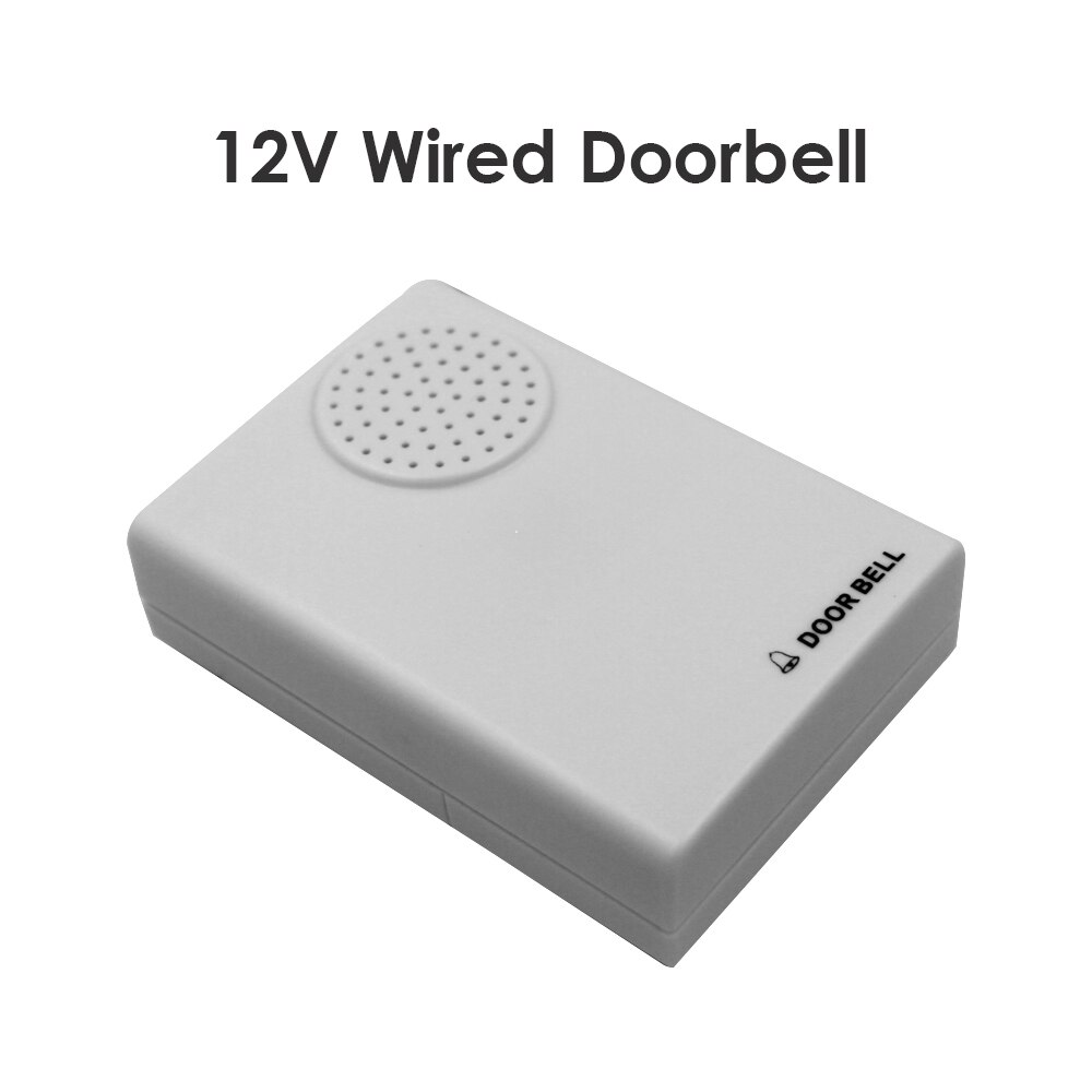 DC 12V Wired Door Bell Vocal Chime Wired Doorbell For Office Home Access Control System