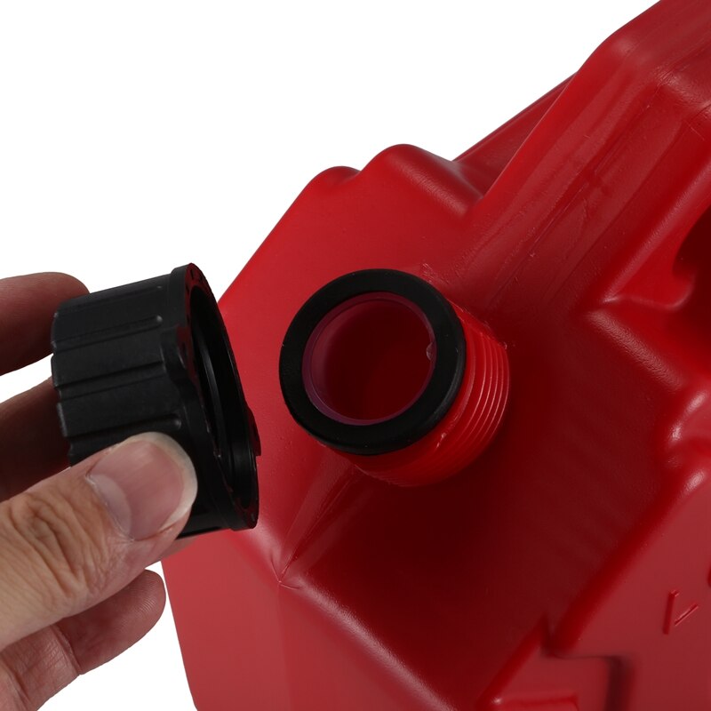 Lockable 5L Fuel Tanks Plastic Petrol Cans Car Mount Motorcycle Jerrycan Gas Can Gasoline Oil Container Fuel Canister