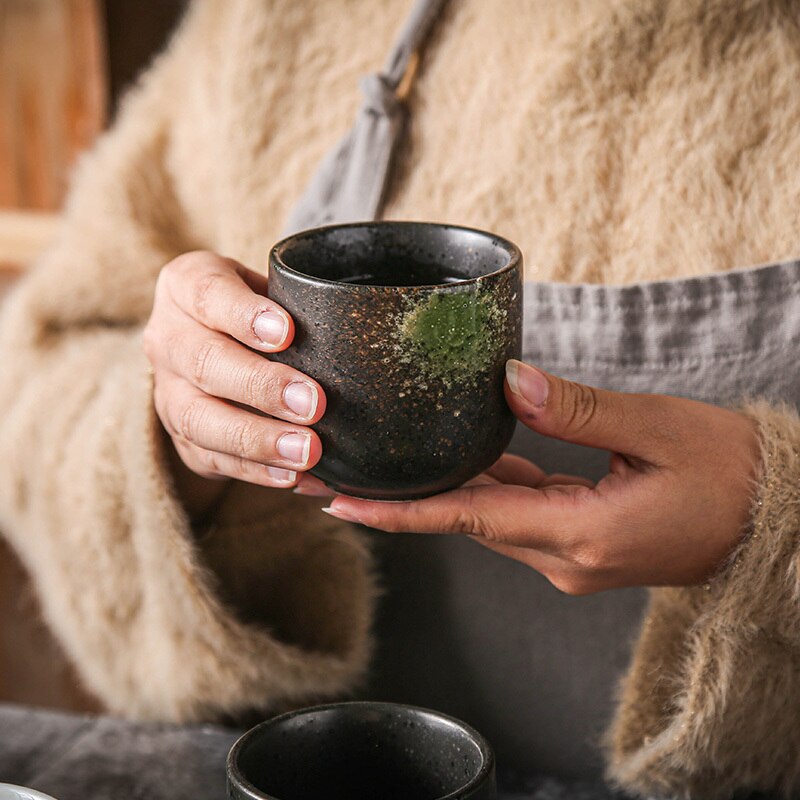 CHANSHOVA 200ml Style chinois traditionnel peint à la main tasse à thé en céramique porcelaine petite et grande tasse à café H330