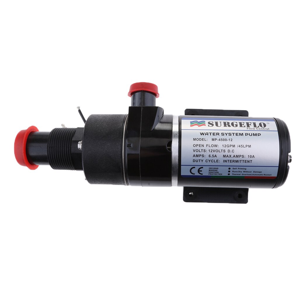 12V Marine Electric Macerator Water Waste Pump for Boat Marine RV Toilet