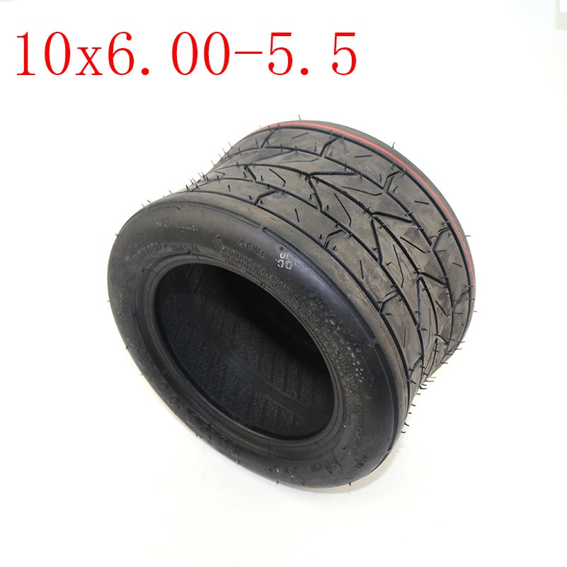 10x6.00-5.5 Small Motorcycle Tubeless Tire Electric Vehicle Wheel Motor Special Vacuum Tyres Egg Car Small Tire