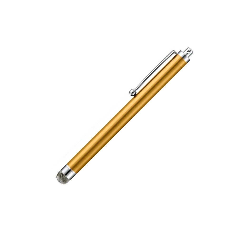 10 PCS/Lot Capacitive Touch Screen Stylus Pen For IPad Air Mini For Samsung xiaomi iphone Universal Tablet PC Smartphone Pencil: Gold