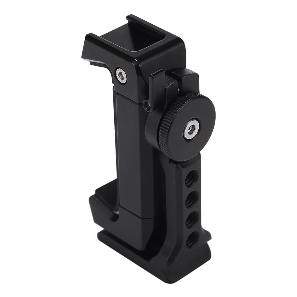 PULUZ Photo Studio Accessories 360 Degree Rotating Photography Phone Metal Clamp Holder Bracket, For iPhone, Xiaomi, Smartphones: Phone Clamp Holder