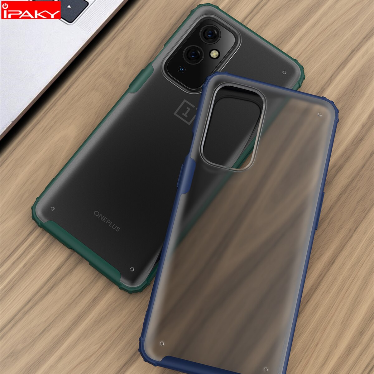 Voor Oneplus 9 9R Case Ipaky Matte Transparante Tpu Pc Gecombineerd Case Shockproof Armor Cover Voor Oneplus 9 Pro Case