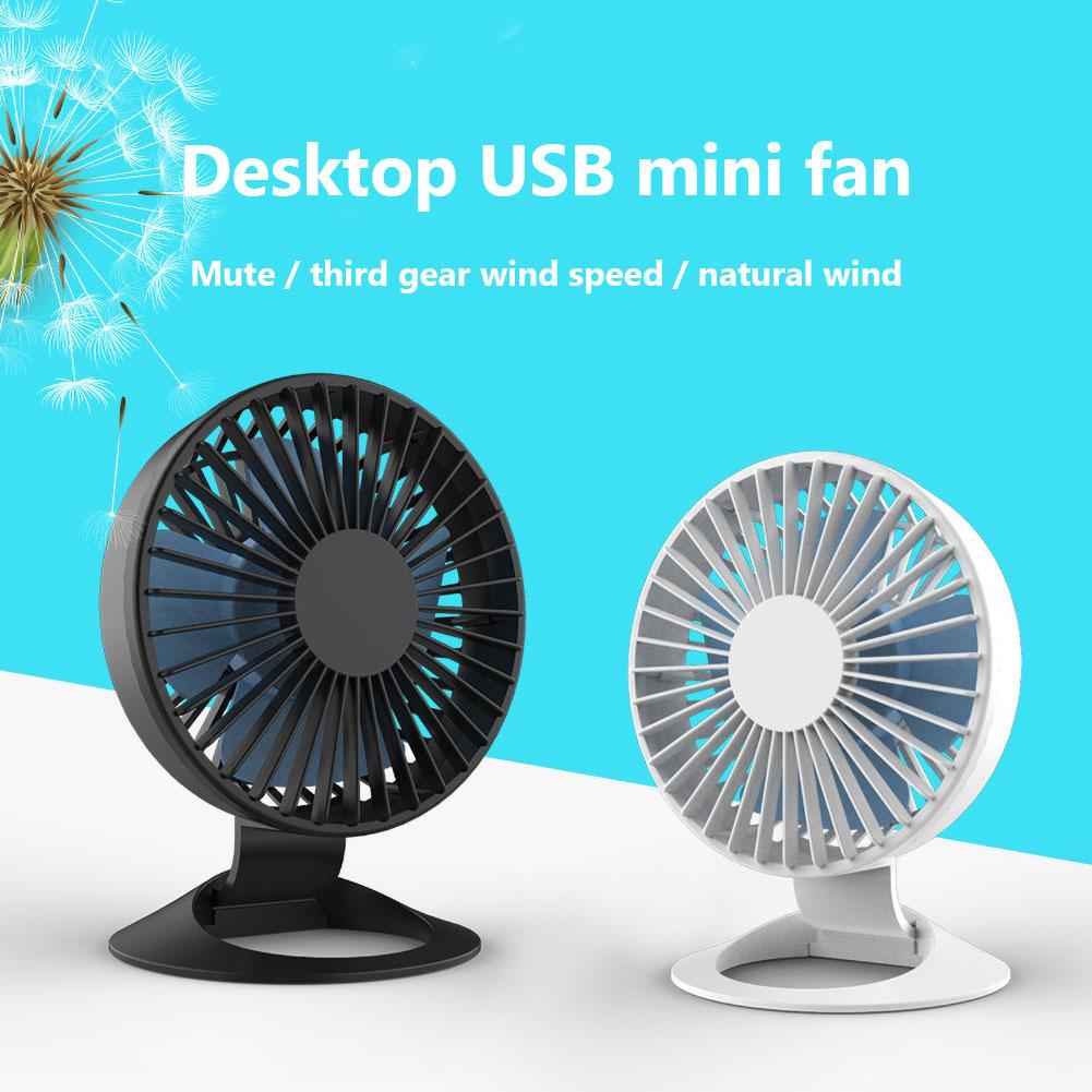 3 Speed Mini Draagbare Usb Desktop Verstelbare Stille Koelventilator Voor Home Office Fan Desktop Fan Koeler Fan Kantoor Fan desktop Fa