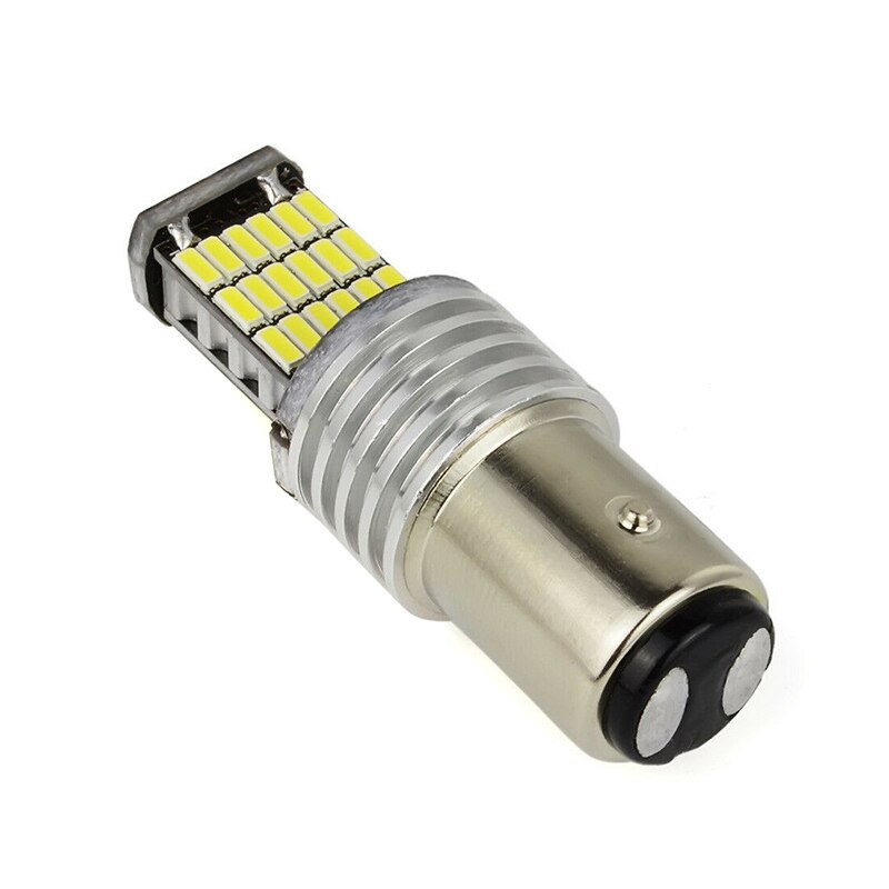 1157 LED Canbus P21W/5W Bay15d 45 led smd 4014 de freno de bombilla de luz trasera