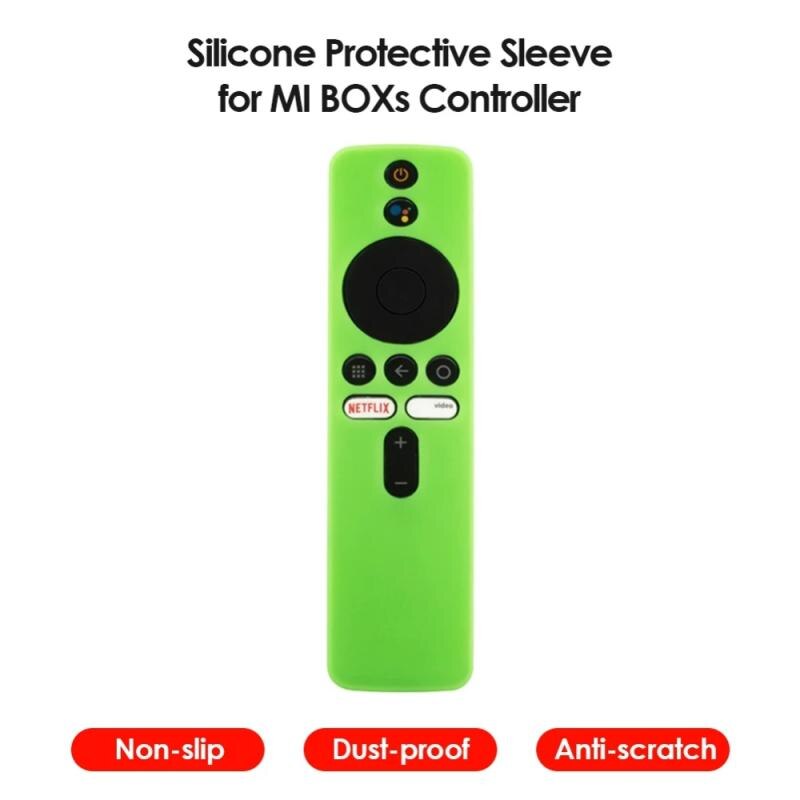 Voor Xiaomi Mi Box S/4X Mi Afstandsbediening Tv Stick Cover Siliconen Afstandsbediening Case Perfecte Match Te grip En Installeren