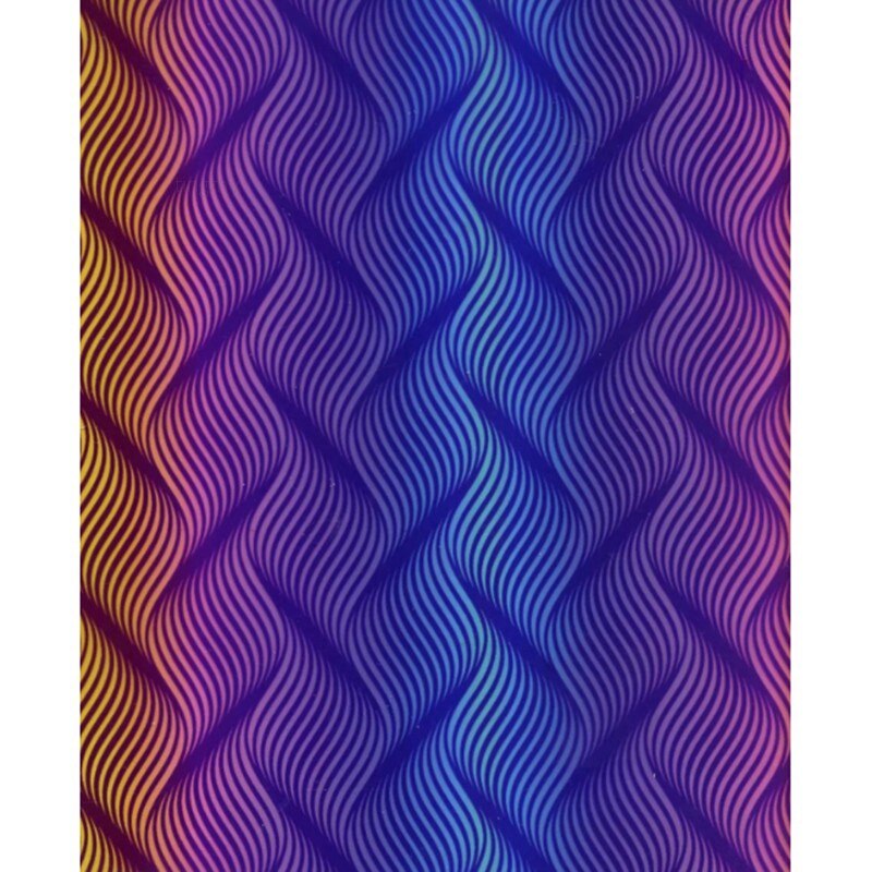 Wave Pattern Hydrographic Film Water Transfer Printing Film Hydro Dip Film DIY Decoration for Car,Furniture, 50cmX100cm: Default Title