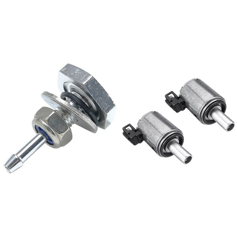 1 stuk turbocompressorbuis, boostslangnippel, turbo-vacuümmeter en 2 stuks autotransmissiesolenoïdekleppen: Default Title