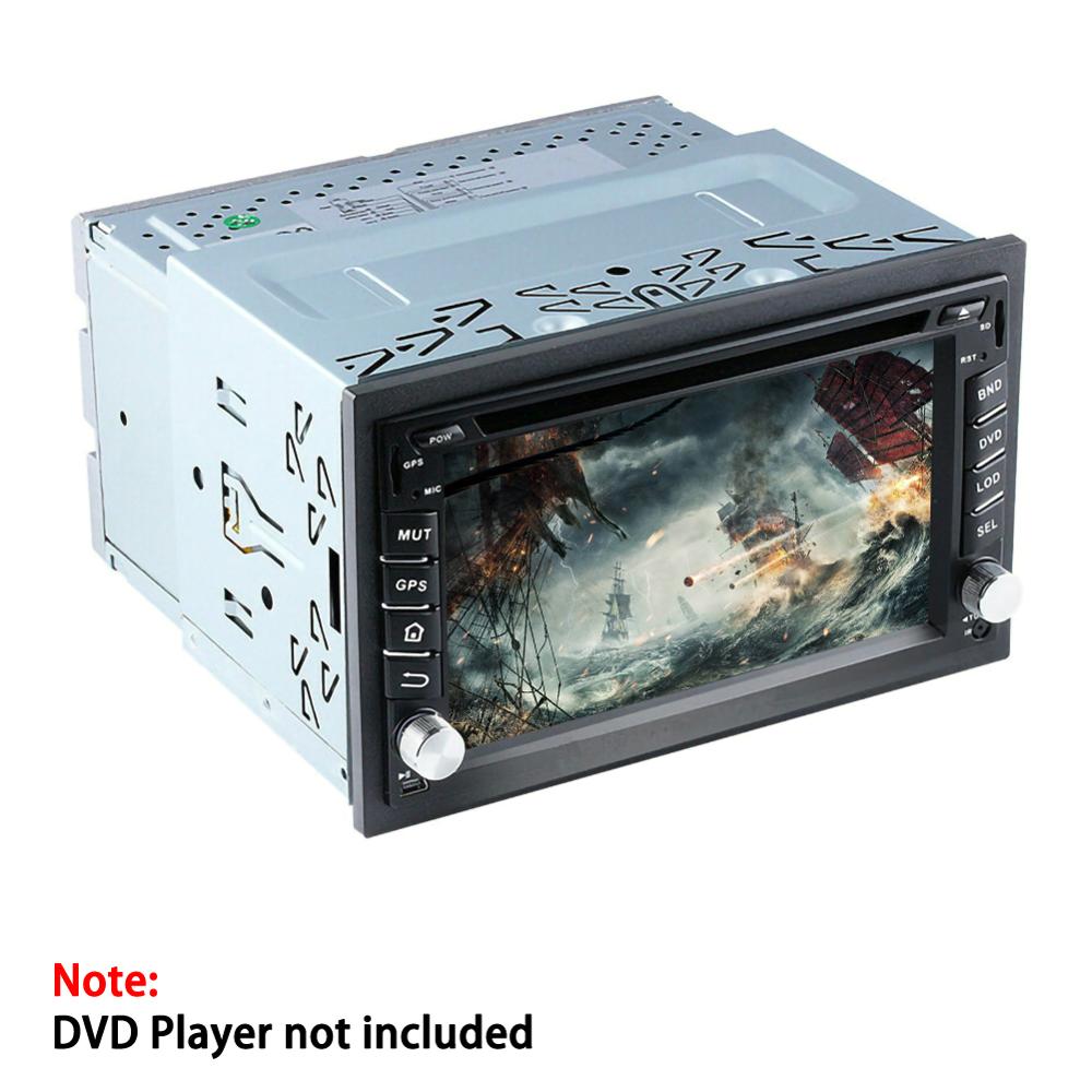 2 DIN DVD Player Frame Mounting Plate Unit 2 DIN Cage Radio Vehicle Case Car Radio DVD Player Mounting Frame Accessory