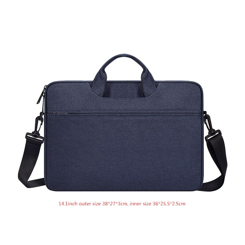 Mężczyźni kobiety wszystkie mecze teczka torba na laptopa biuro podróży biznes torba na ramię wodoodporne telefony sejsmiczne pokrowiec na dokumenty: Navy blue M