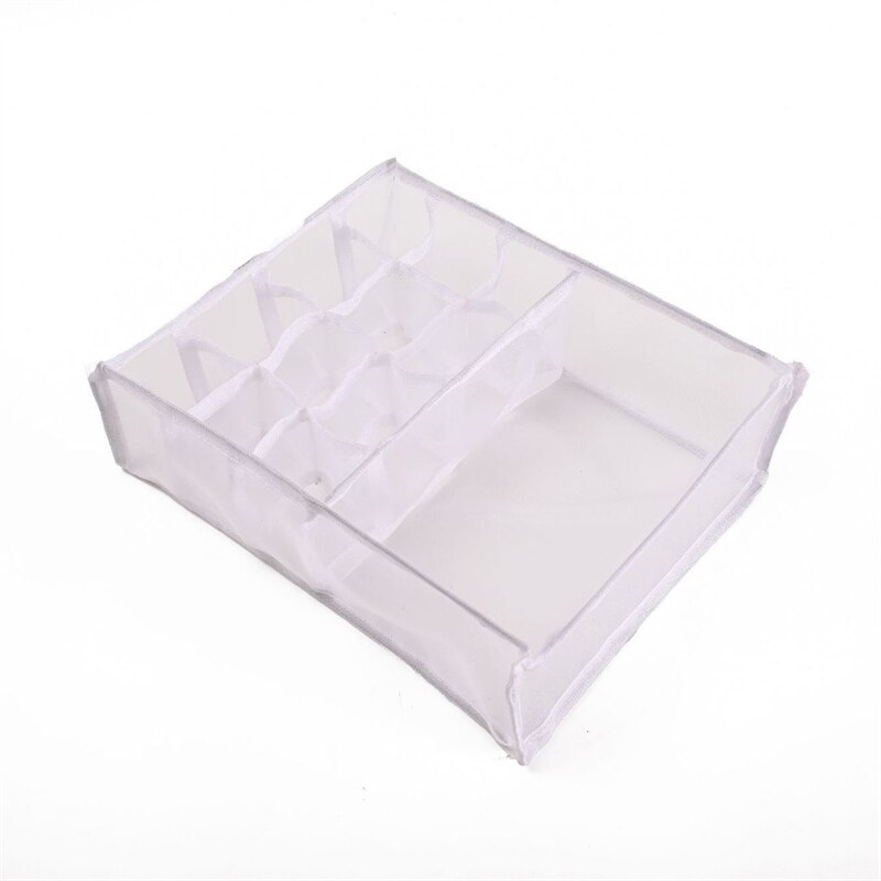 Foldable Drawer Organizer Closet Organizer For Underwear Socks Home Cabinet Divider Storage Box Storage Organizer 2022: White 13 grid