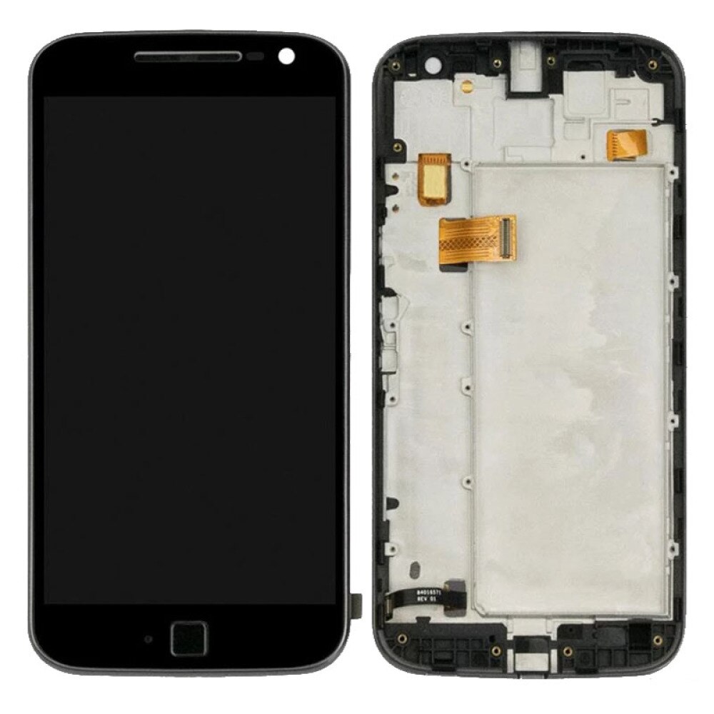 original For Motorola Moto G4 Plus LCD Display Replacement Touch Digitizer Frame XT1644 XT1642 for Moto g4 plus LCD With frame