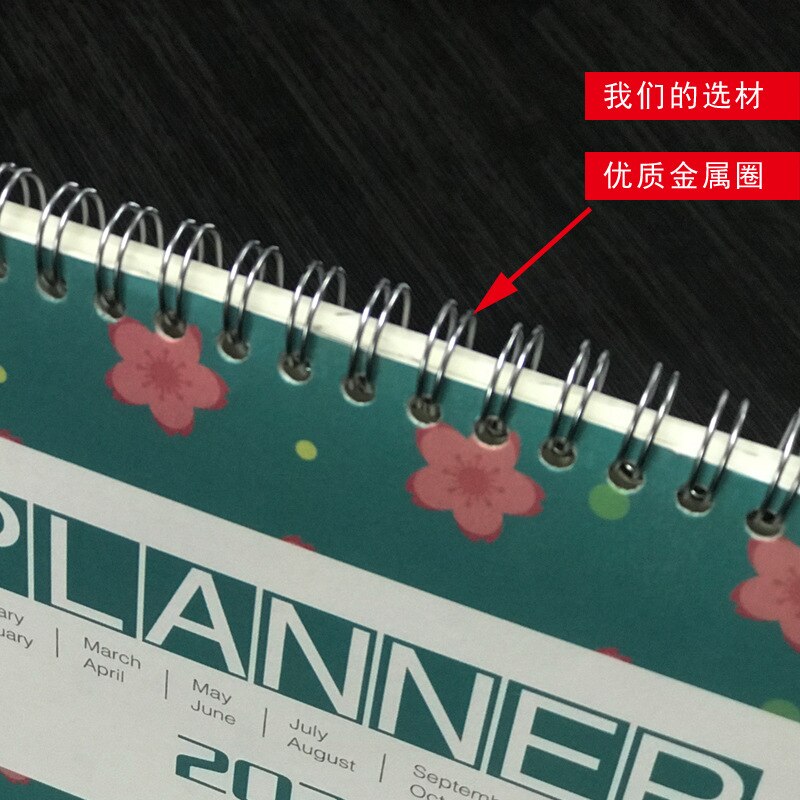 Vertical And Horizontal Calendar Desk Calendar Desktop Notebook Calendar N Times Posted Combination Calendar