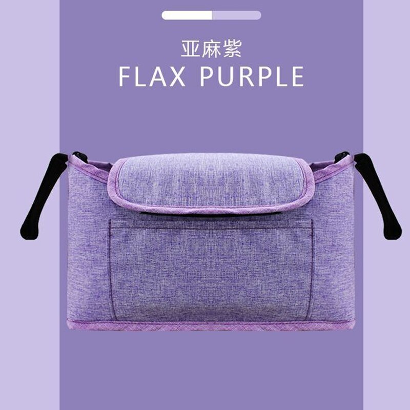 Wandelwagen Zak Kinderwagen Wandelwagen Organizer Kinderwagen Accessoires Kinderwagen Bekerhouder Cover Baby Buggy Winter Baby Accessoires: Purple
