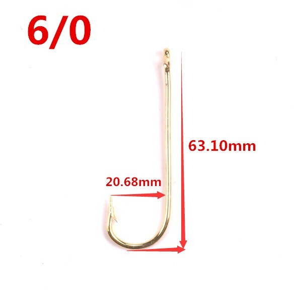 MIZUGIWA Gambo lungo aberdeen Ami da pesca Acqua dolce Esche viventi Gancio Pesce Jig Ganci PanFish Crappie Oro 100 pezzi: Di Colore Giallo chiaro