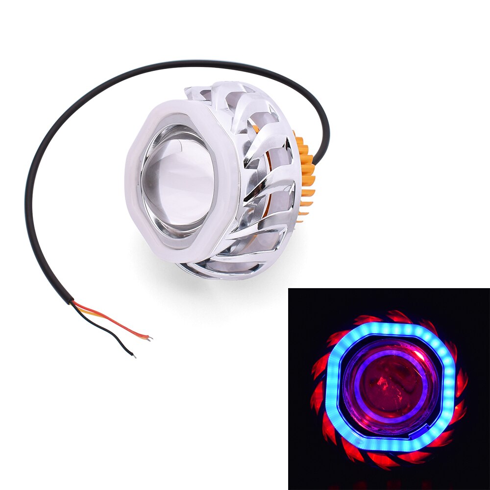 Für KTM exc-f 525 xc Suzuki GSF600 gsf 600 650S Bandit Motorrad LED Licht Engel Auge Scheinwerfer motorrad Projektor Scheinwerfer: A