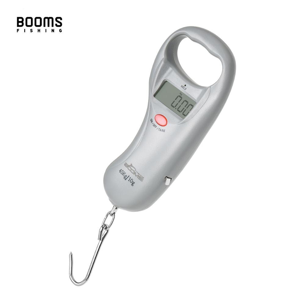 Booms Fishing C02 Fish Scale Digital Fishing Weight Scale with Tape Measure