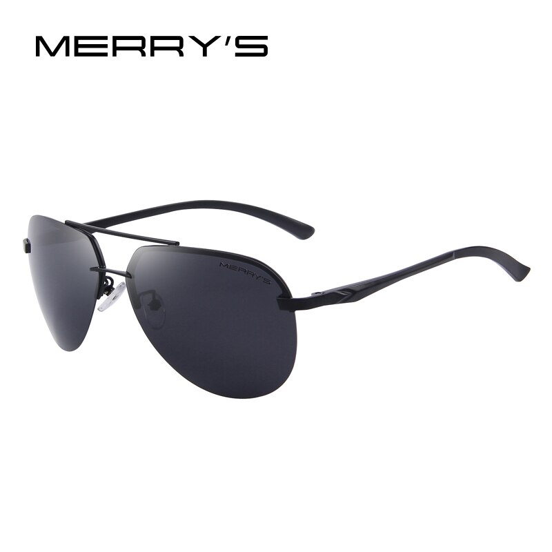 MERRYS Brand Men 100% Polarized Aluminum Alloy Frame Sunglasses Mens Driving Sunglasses S8281