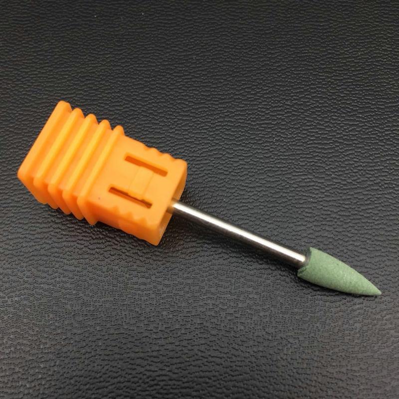 Cabezales de goma para pulir uñas, de silicona y Goma, Flexible, accesorios para manicura, 1 unidad