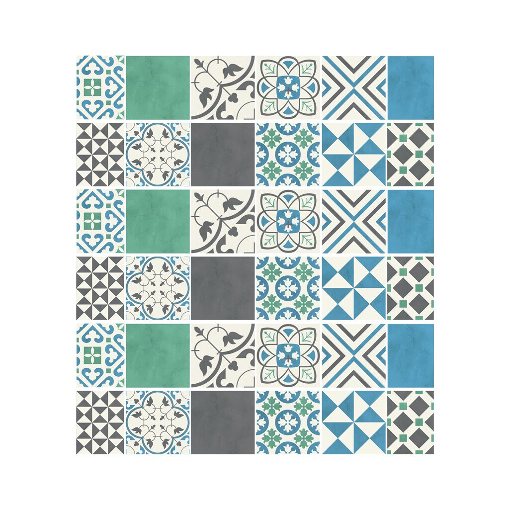 6pcs Stairway Decal Stickers Counter Steps Stairs Decoration Ladder Accessories Wooden Staircase Renovation Upholstery: AFLT011