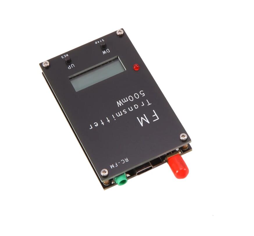 2000 m FM transmitter digital display 0.5W 500mW stereo 76-108M DSP radio Campus Radio station Auto Parts