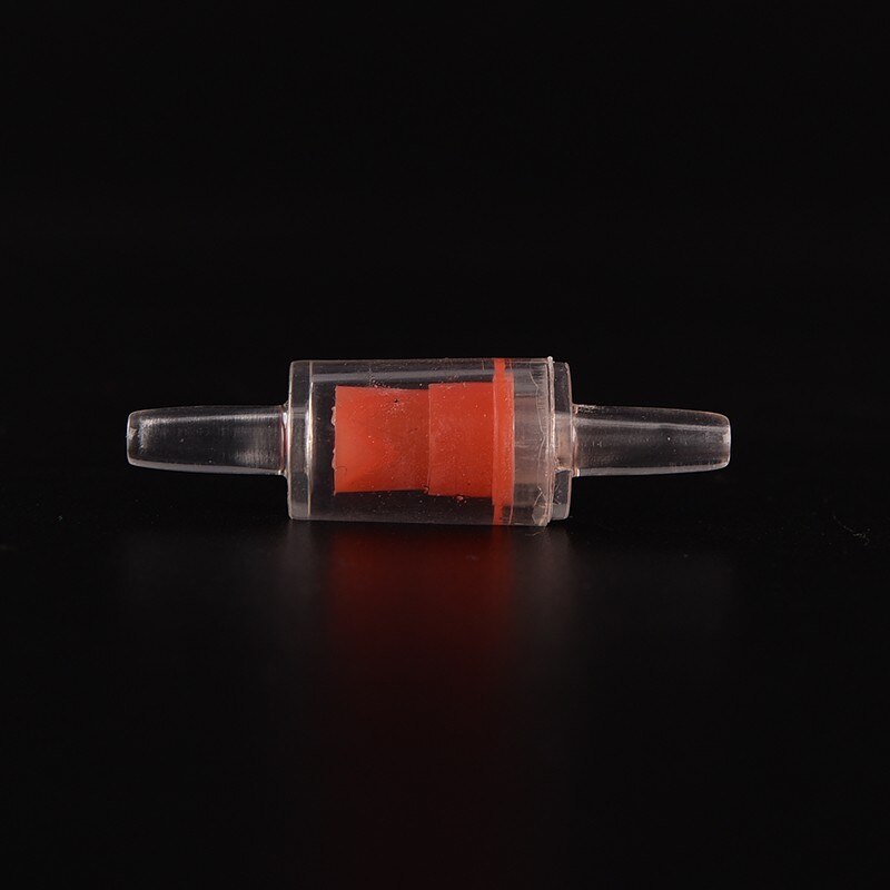 2 stuks kunststof terugslagklep voor aquarium met  co2 systemen, rode waterpomp: Default Title