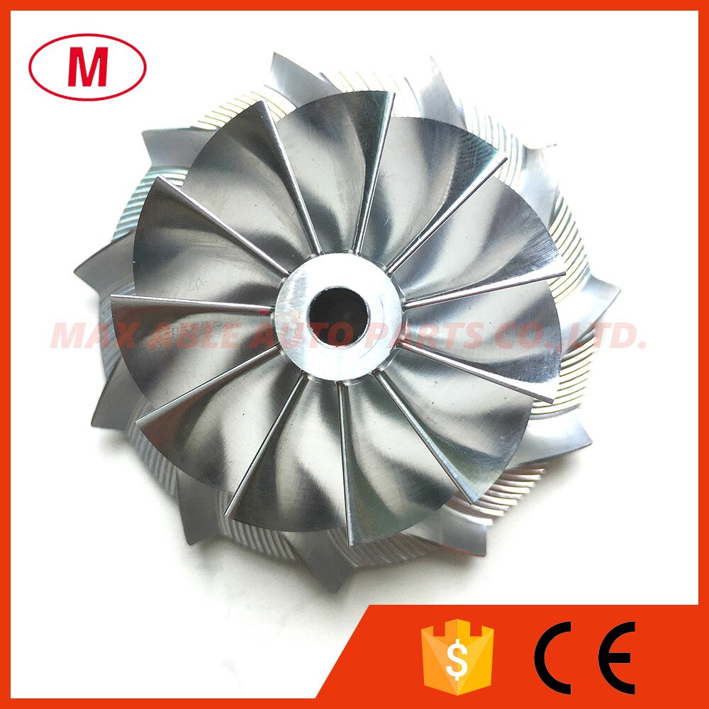 Roue compresseur à billette de Turbo, 40.61/56.02mm 11 + 0 lames, aluminium, 2618, pour 49377-04200HF, 13T
