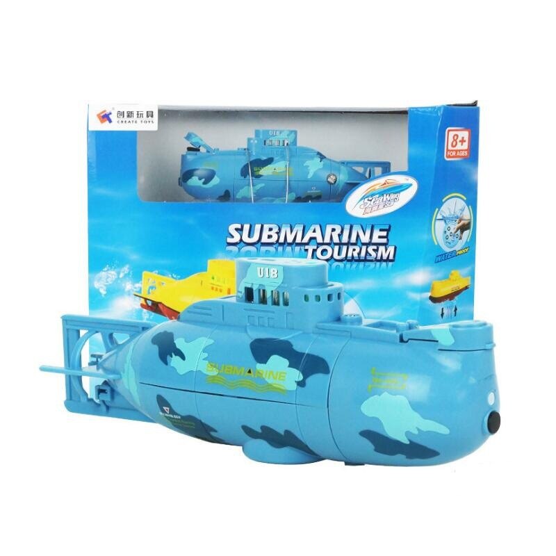 4 kanaals onderwater Onderzeeër Kernonderzeeër rc boot Mini afstandsbediening boot kinderen Model Speelgoed
