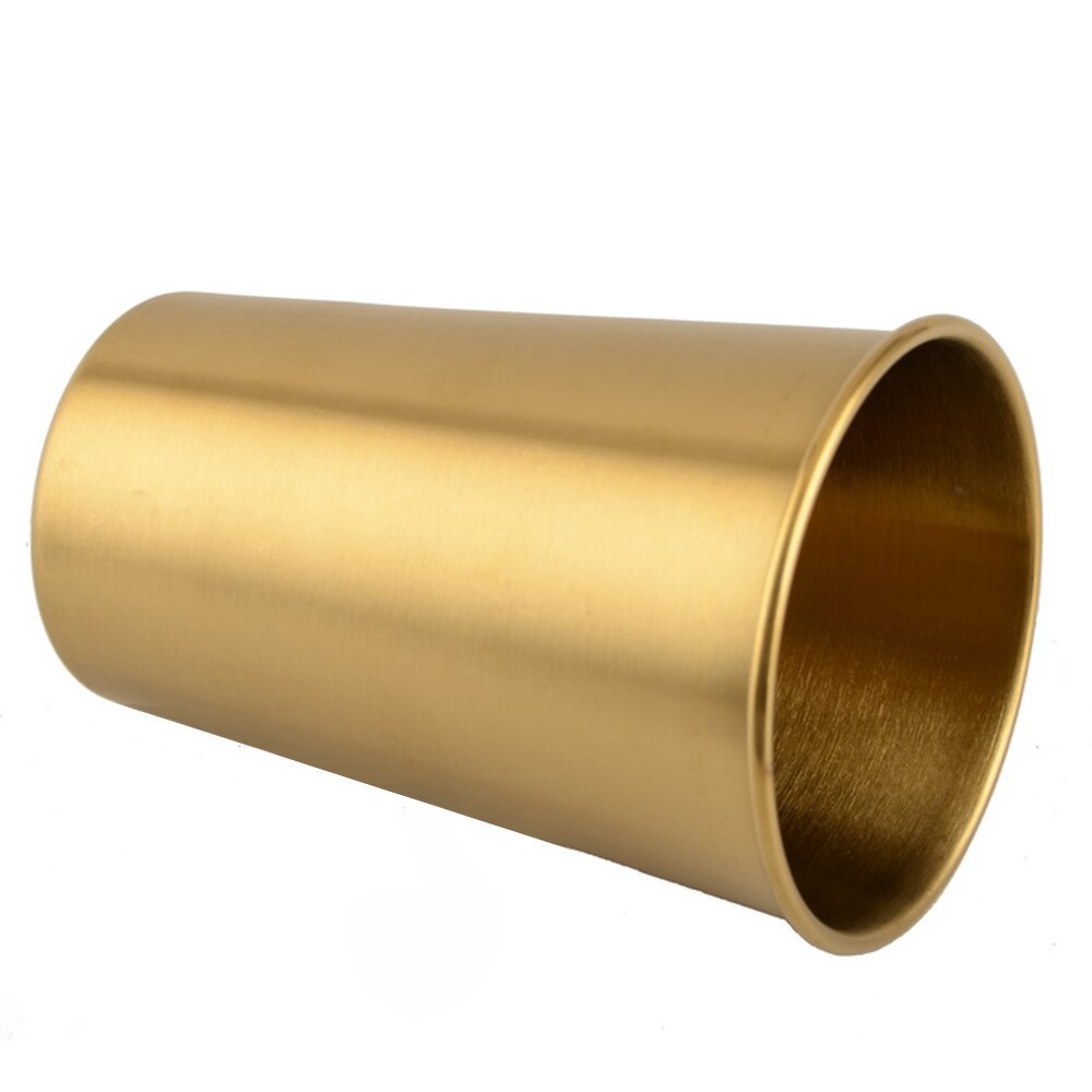 Stainless Steel Cups 500ml Pint Drinking Cups Metal Drinking Single Wall Water Cup for Kids and Adults