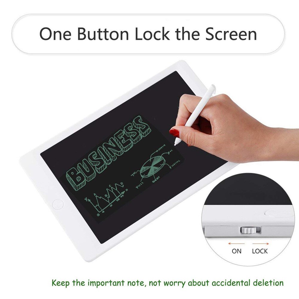IPUMYNO 10'' 8.5" Portable LCD Digital Writing Tablet With Magnetic E-writing Board Tablet Handwriting Pads E-paper Notepad