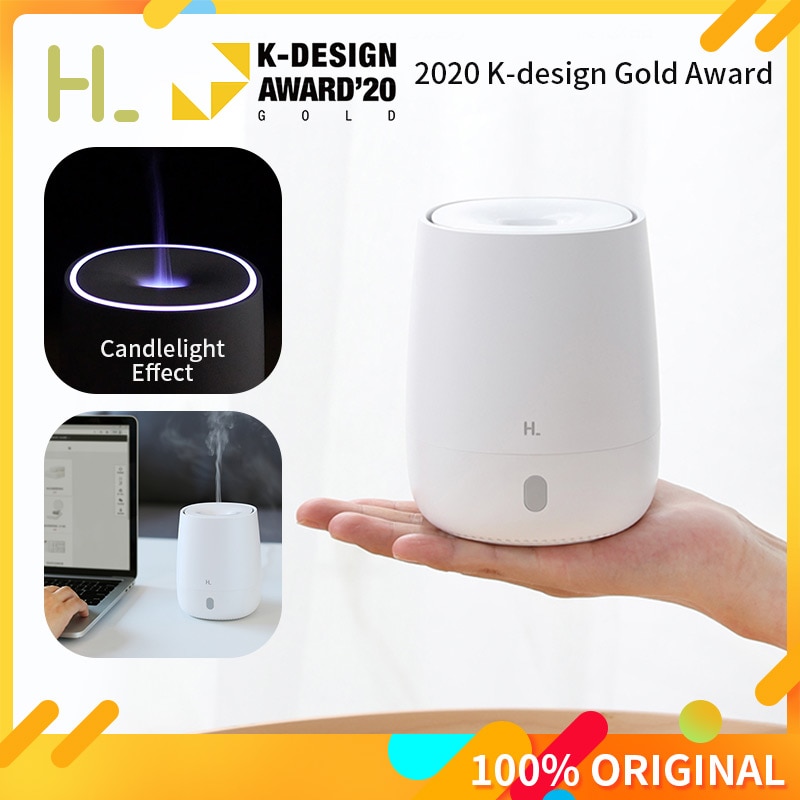 Xiaomi mijia hl difusor de aromaterapia umidificador ar amortecedor aroma difusor máquina óleo essencial ultra sônica névoa maker silencioso