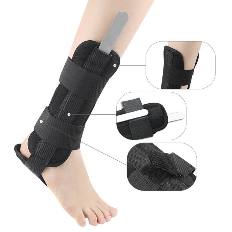 1 Pcs Sport Enkelbrace Gezamenlijke Bescherming Letsel Met Breuk Van Enkelgewricht Gebroken Been Voet Guard Plaat Verstuiking Spalk enkel