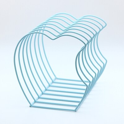 1 Pc Nordic Metal Bookends Shelf Holder Triangle 9 Grid Wrought Iron Desktop Storage Rack Bookshelf File Magazine Rack Organizer: H