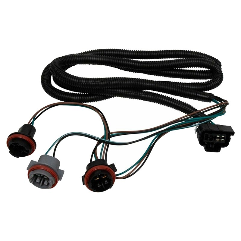 Rear Tail Light Lamp Wiring Harness LH RH Pair for Chevy Silverado GMC Sierra Pickup Truck 15824514 15824515