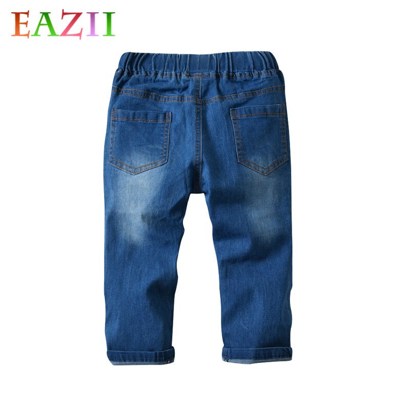 EAZII-Jeans de printemps automne pour filles | Vêtements en Denim décontracté és pour bébés filles, pantalons pour nourrissons