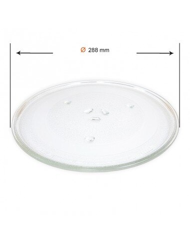 15 PCs Mikrowellen -Ofenplattenschale Drehringstrec Produktbild-Vorschau 3
