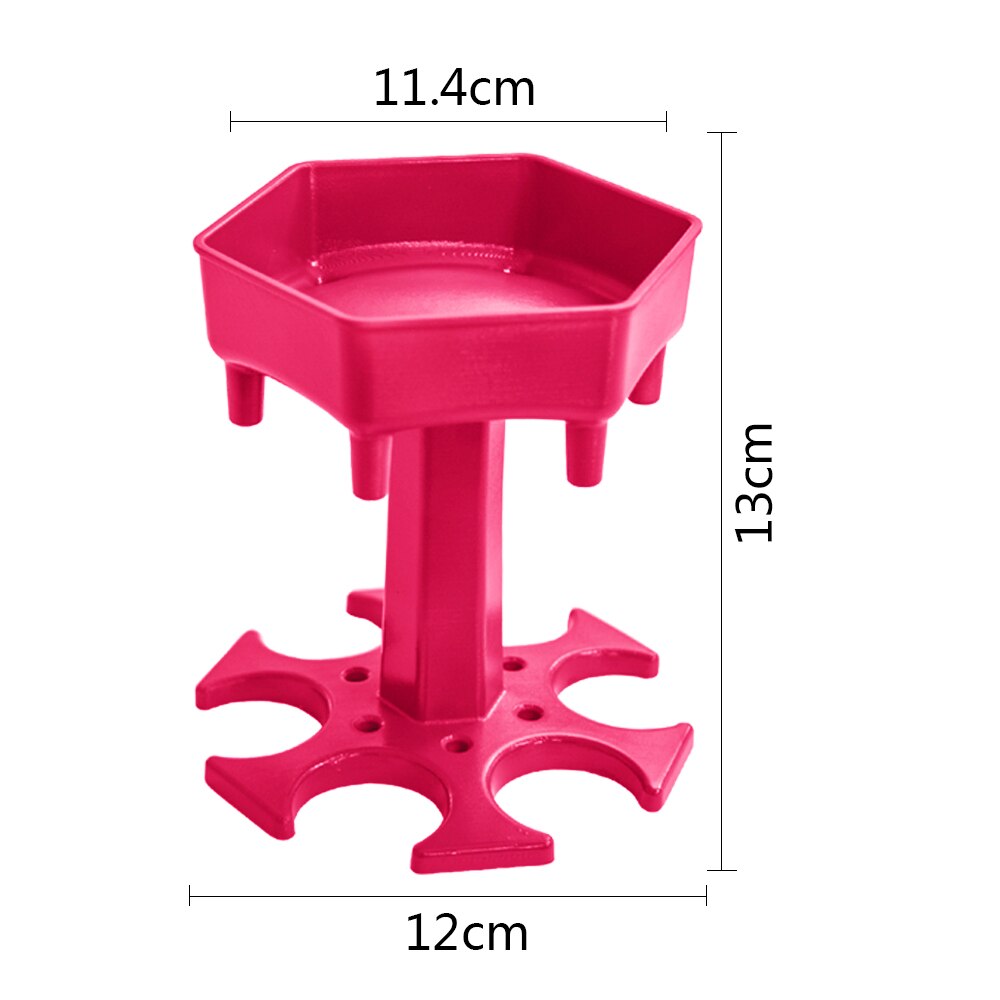 6 Holes Glass Dispenser Holder Wine Whisky Beer Dispenser Rack Bar Accessories Caddy Liquor Dispenser Party Games Drinking Tools