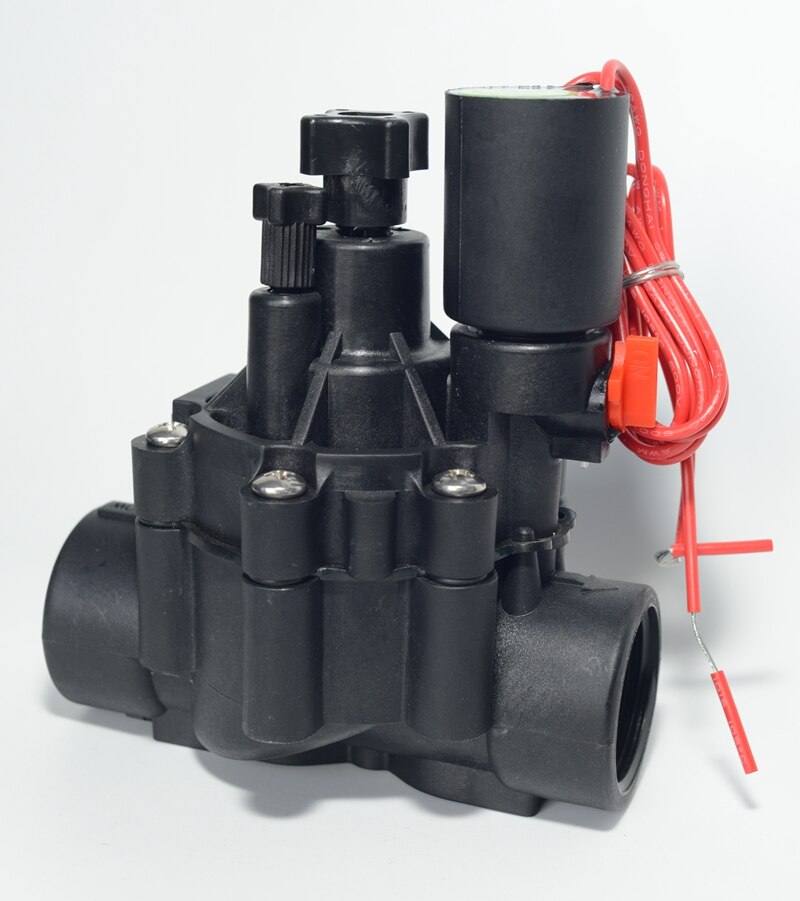 Zanchen Plastic DH/ P Series Combination Globe and Angle Electric Remote Control Valve, BSP 24 VAC