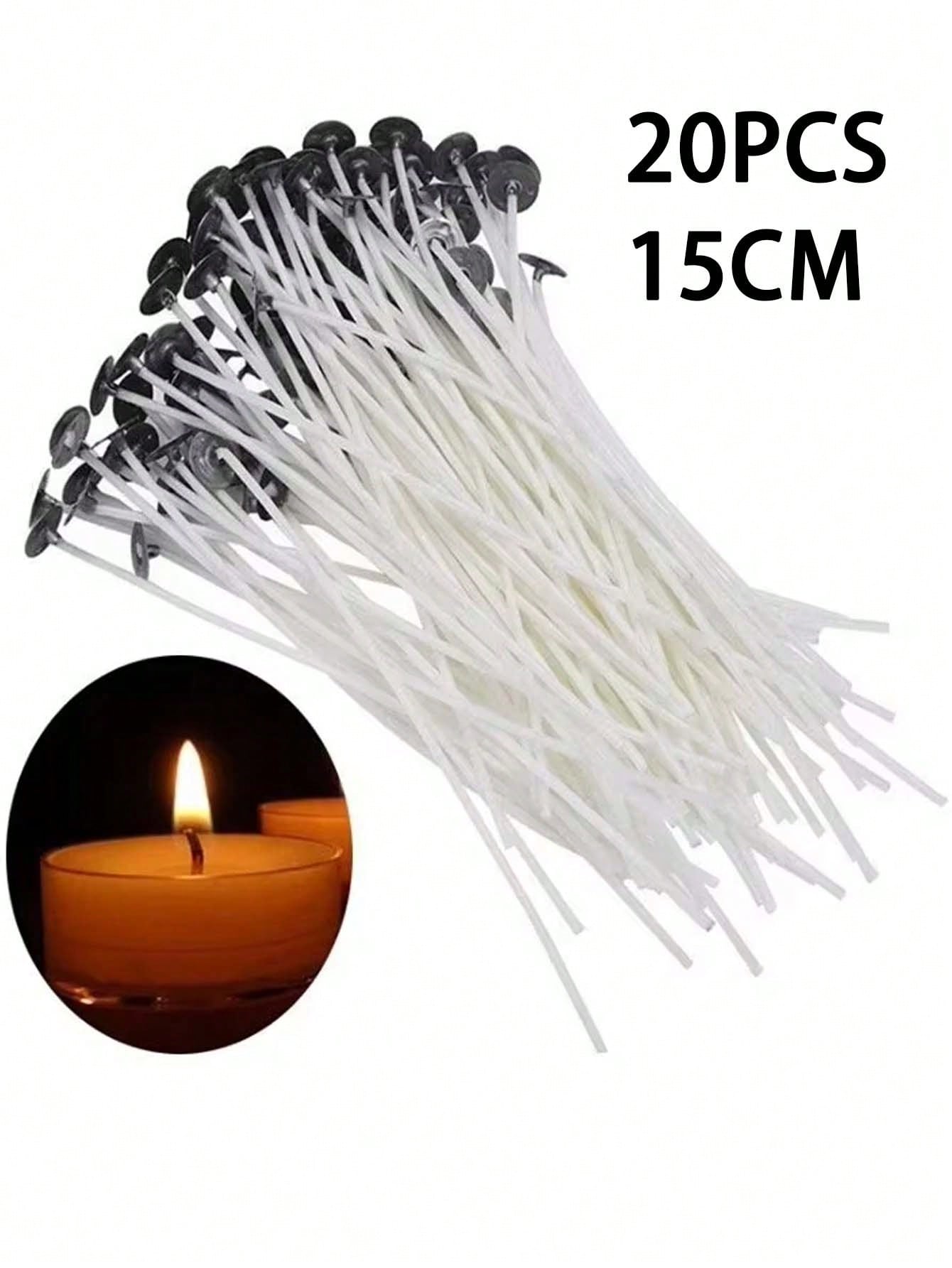 Soportes para mecha de vela de 4,3 pulgadas, fijador de mecha con Clip, soportes de acero inoxidable para fabricación de velas, herramientas de dispositivo de centrado de mecha de Metal, 5/10 Uds.: Verde