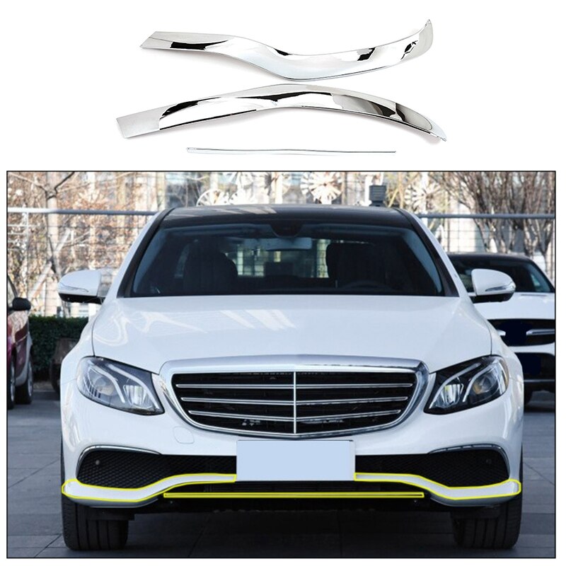 Front Bumper Plate Car Accessories for Mercedes Benz E Class W213