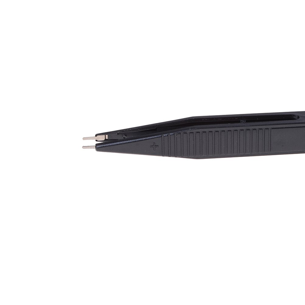 Pinza Di Prova Per Multimetro – Test Di Capacità Per Chip SMD/SMT, Misura Componenti Elettronici, Bianca, Lunghezza Cavo 535 Mm