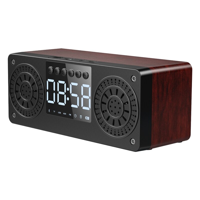 Avantree PowerByte Portable FM Radio & Bluetooth Speaker with SD Card Player, 20 Hours Battery Life, Powerful 30 Watt Driver, U Disk Player and Wired Speaker Use