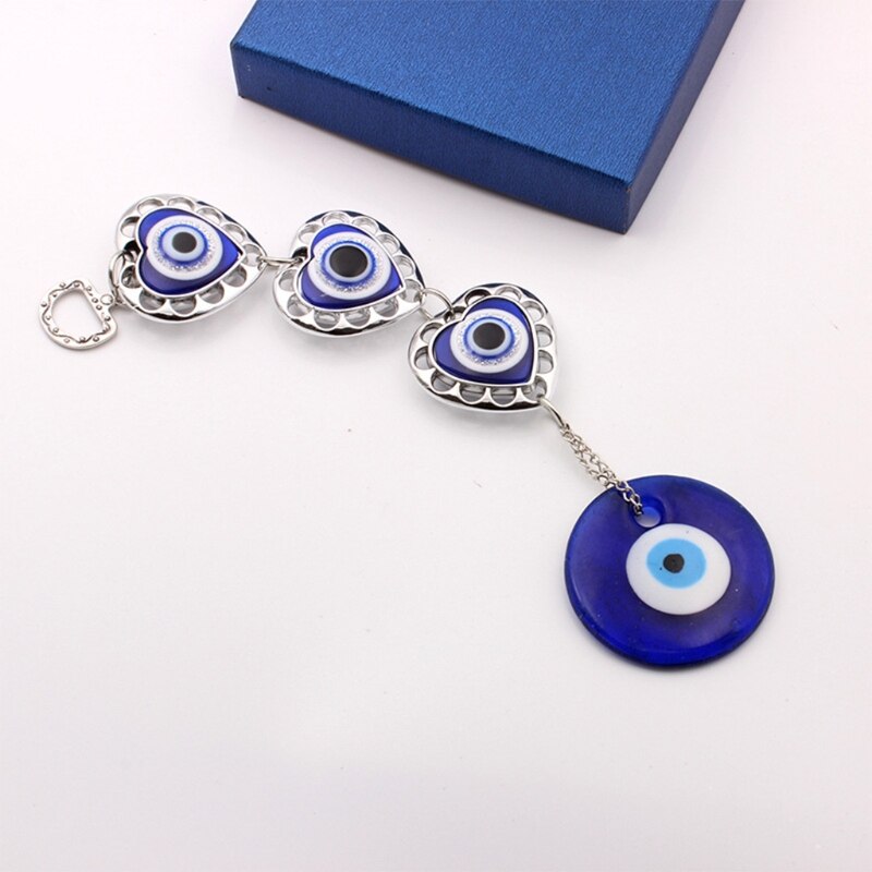 Türkische Blau böse Auge Amulette Zauberstab Hängen Anhänger Wohnkultur Ornament Schutz Segen Glück