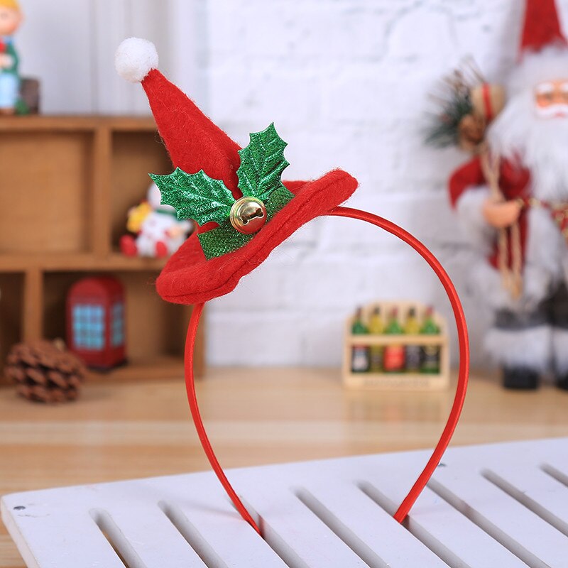 1PC Kerst Hoofdband Santa Xmas Hair Band Sluiting Hoofddeksels Hoofd Hoepel Party Haarband hoofd hoepel Christmas a30816