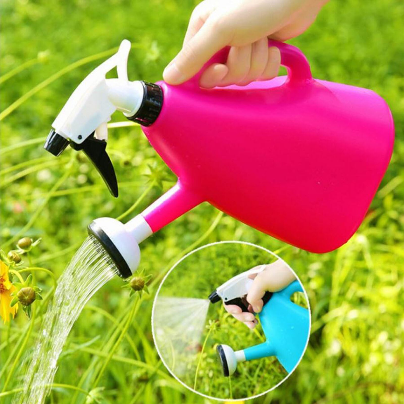 1pc plant watering cans garden plant growth irrigation reusable watering cans durable adjustable plant watering cans Regadera