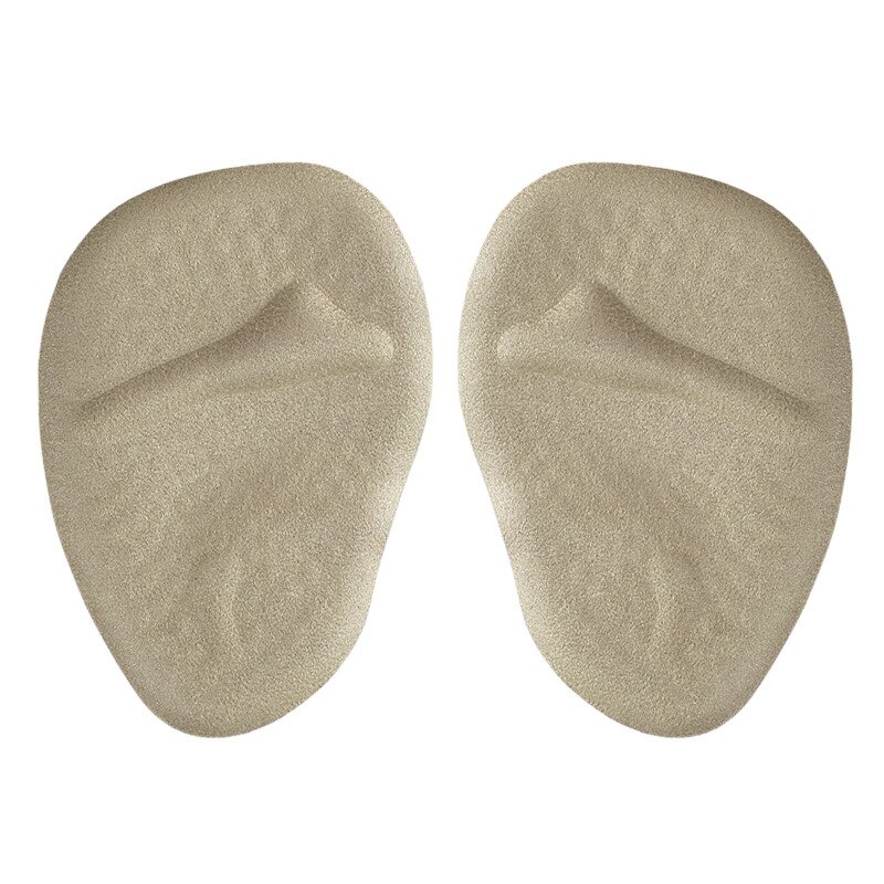 Nicht-Unterhose mit hohen absätzen Schuhe Einsätze frauen Vorne Palme Pad Halbe Elle Pads Anti-tragen Vorfuß kissen Druck Zu Entlasten Einlegesohlen: Aprikose